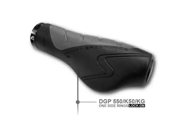 DDK DGP 550 Griffe Schwarz/Grau