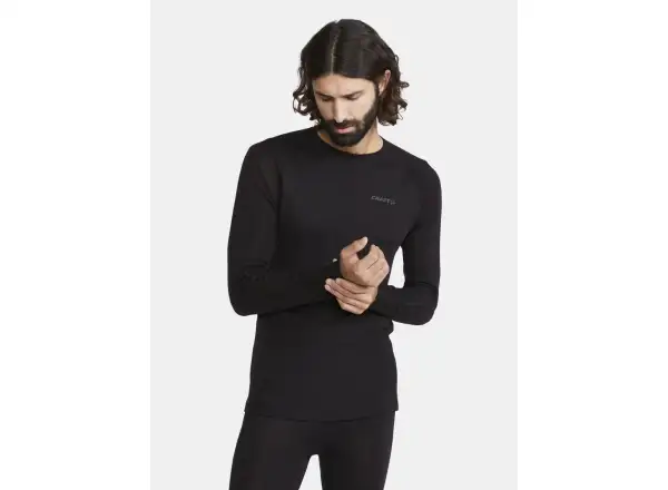 Craft ADV Wool Merino Herren Langarmshirt Black